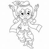 Krishna Coloring Chibi Flute Xcolorings sketch template