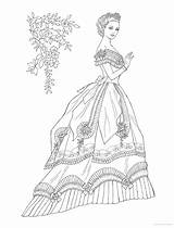 Gowns Haven Gown sketch template