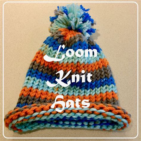 home cooked handmade loom knit hats
