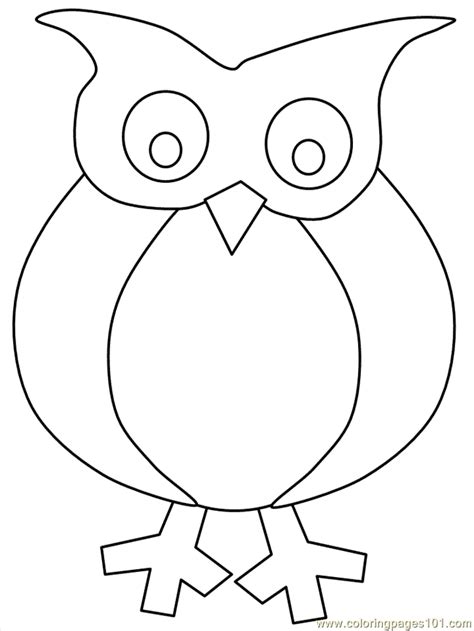 printable owl pattern coloring home