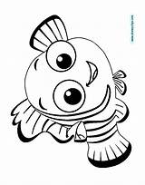 Nemo Finding Coloring Pages Fish Squirt Disneyclips Disney Book Drawing Getdrawings Template Funstuff sketch template