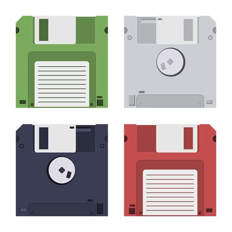 floppy disk vector art icons  graphics