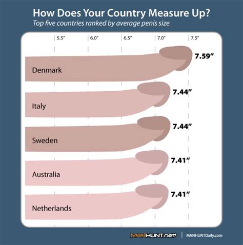 Penis Size By Nationality