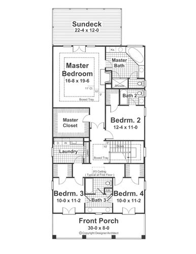 southern  story house plan plan