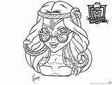 Coloring Pages High Gorgon Viperine Monster Printable Kids sketch template