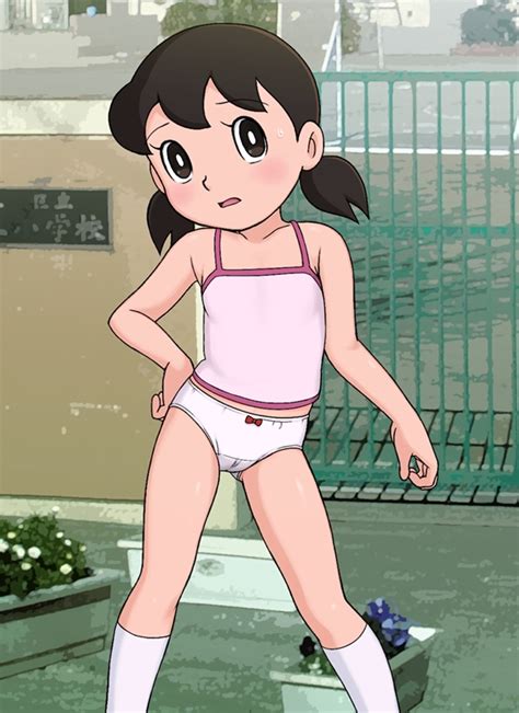 Rico Jackdoa Minamoto Shizuka Doraemon 1girl Brown Eyes Brown