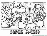 Mario Coloring Bowser Pages Party Maker Print Super Paper Printable Color Jr Bros Turtle Shell 3d Cat Kids Imaginext Getcolorings sketch template