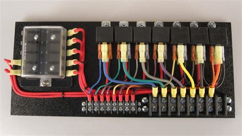 relay panel  switched panel ce auto electric supply