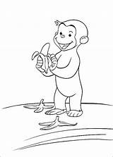 Curious George Coloring Pages sketch template