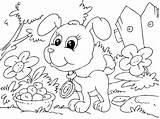 Coloring Puppy Pages Sad Dog Getcolorings Shrewd sketch template