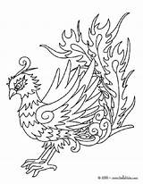 Phoenix Coloring Pages Bird Color Printable Adults Hellokids Print Online Getcolorings Animal Sheets Ph Adult Ausmalbilder sketch template