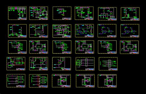 electrical drawings dwg block  autocad electrical engineering electricity autocad