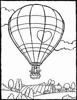 Baba Onlinecoloringpages Luchtballon sketch template