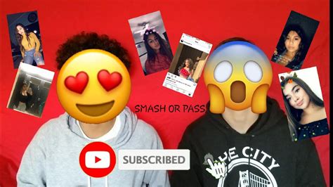 Smash Or Pass 😉 My Followers 😱💦 Youtube