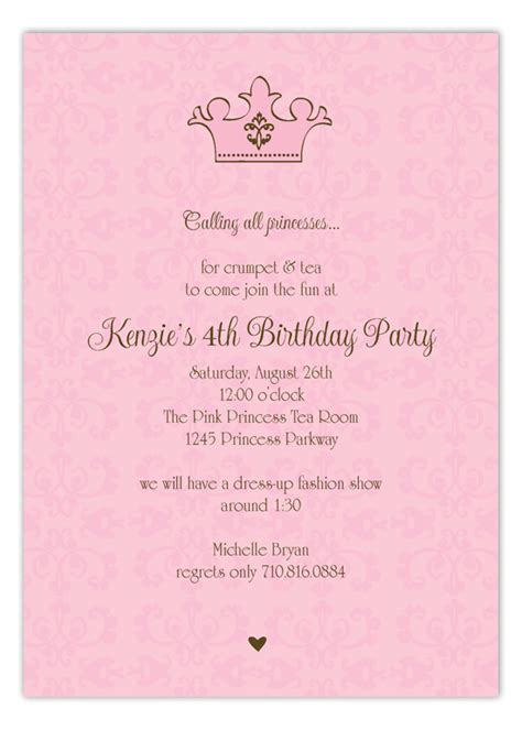 pink royal invitation polka dot invitations