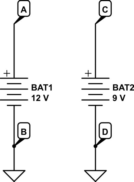 determining voltage differences basic circuit theory electrical engineering stack