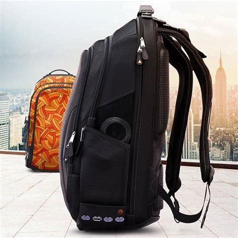 ibackpack backpack shows  integrated power bank