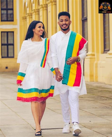 shewa amhara   ethiopian dress clothes amhara