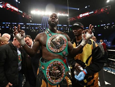 Deontay Wilder S Team Reveals Damning Email From Eddie Hearn Metro News