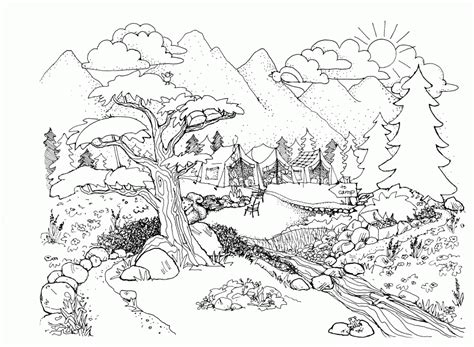 coloring pages  adults nature   coloring pages