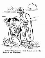 Abraham Isaac Promises Preschool Testament sketch template