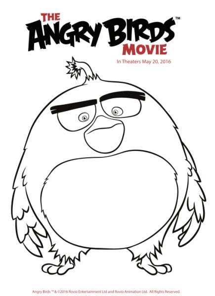 angry birds coloring pages printables angry birds bird