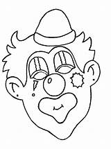 Coloring Pages Clown Clowns Coloringpages1001 sketch template