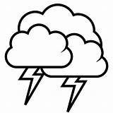 Cloud Storm Drawing Lightning Clipartmag sketch template
