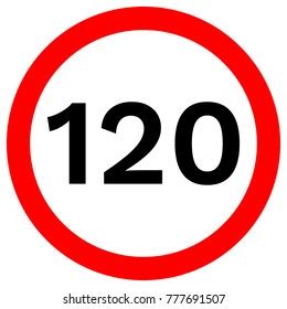 speed limitation road sign  stock illustration