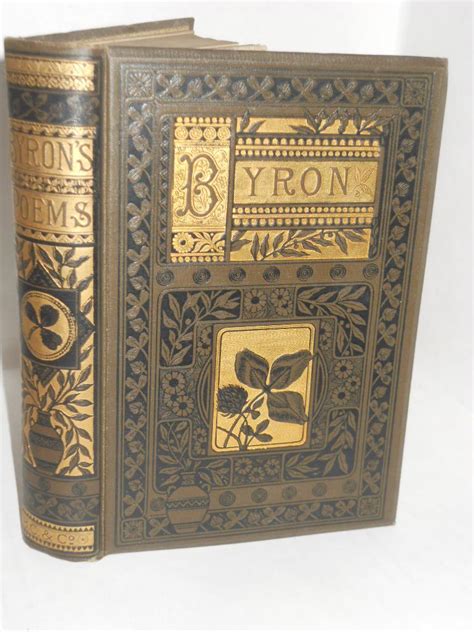 The Poetical Works Of Lord Byron By Byron Lord Fine Hardcover 1st