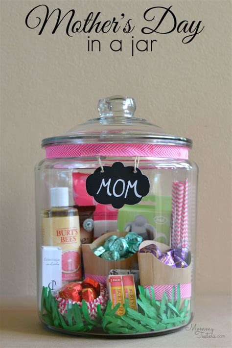 thoughtful  creative mothers day gifts   jar part