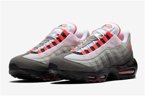 The Nike Air Max 95 Solar Red Showcases Classic Gradient Coloring