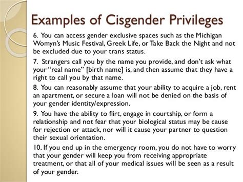 examining heterosexual and cisgender privilege