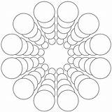 Mandala Zentangle Kreise Muster Kreisen Mandalas Vorlage Malen Geometrische Owl Sencilla Deavita Originelle Zendala Kugeln Skillofking Susangoetter Tangle Schablone Gestalten sketch template