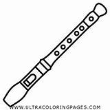 Flute Flet Muzyczny Kolorowanka Musical Druku Malowankę Wydrukuj Iconfinder Ultracoloringpages sketch template