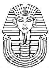 Coloring Tutankhamun Pages King Tut Printable Color Getcolorings Print sketch template