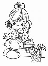 Precious Time Coloring Kids Simple Children Color Pages sketch template
