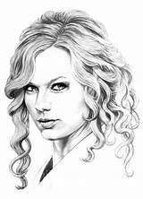 Swift Taylor Coloring Pages Printable Sketching Printables Color Kids Clipart Celebrity Forbes Place First Library Popular sketch template