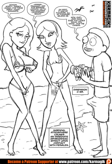 tricia jessica and morty by karmagik hentai foundry