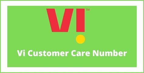 vi customer care number toll  helpline  vi complaint number