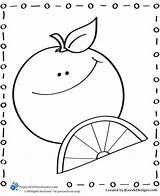 Colorat Planse Portocale Fructe Citrice Stories Boyama Kaynak Projectsforpreschoolers sketch template