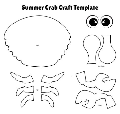 printable preschool summer crafts     printablee
