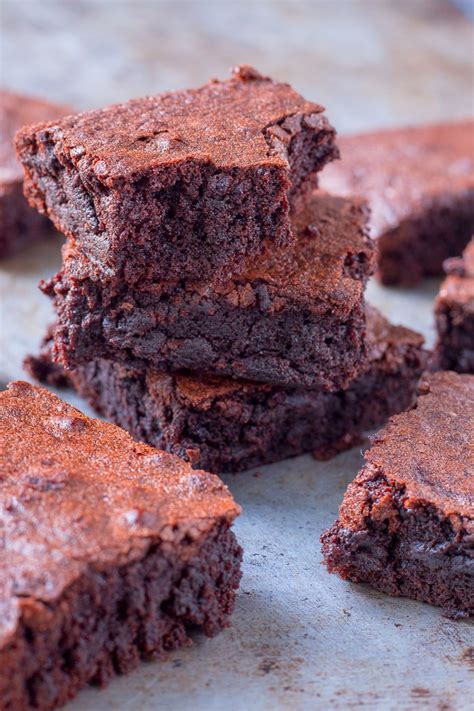 easy brownie recipe   ingredients cocoa brownies baker bettie