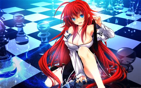 high school dxd rias gremory wallpaper by nekianime on