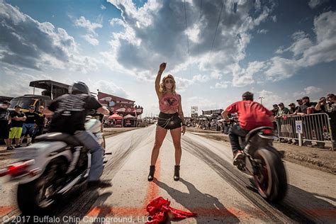 Sturgis Buffalo Chip Street Drag Invitational With Crazy