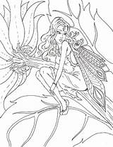 Coloring Pages Fairy Colouring Printable Adult Intricate Whimsicalpublishing Ca Sheets Fantasy Fairies Color Getcolorings Childs Play sketch template