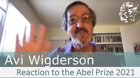avi wigderson s reaction to winning the abel prize youtube