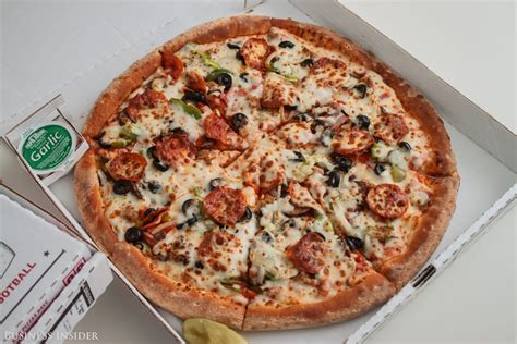 Papa John S Players Choice Pizzas Test Business Insider
