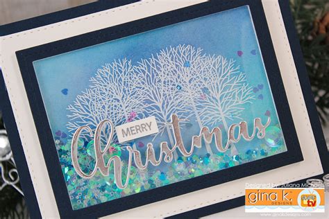 Merry And Bright Stamp Tv Kit Blog Hop Gina K Designs
