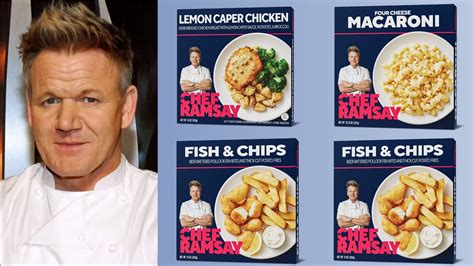 gordon ramsay frozen food  offerings price